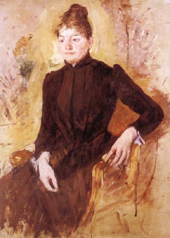 Mary Cassatt The woman in Black China oil painting art